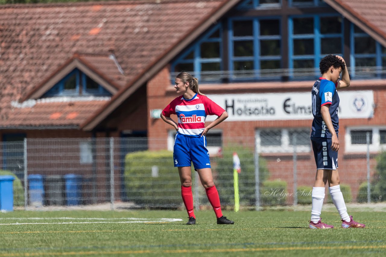 Bild 164 - wBJ Holsatia Elmshorn - VfL Pinneberg : Ergebnis: 1:4